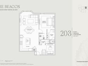 1114 Beacon St. 203, Newton MA 02641