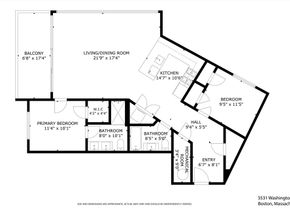 3531 Washington  Street 411, Boston MA 02130