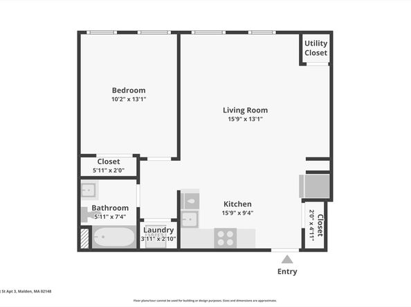 58 Almont Street 3, Malden MA 02148