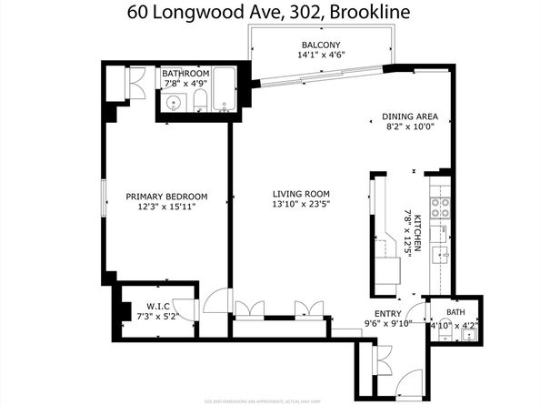 60 Longwood Ave 302, Brookline MA 02446