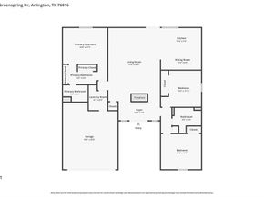7016  Greenspring Drive , Arlington Texas 76016