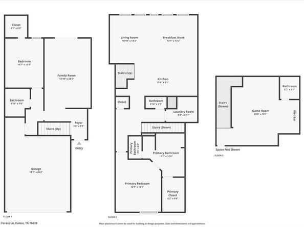 934  Brook Forest Lane , Euless Texas 76039