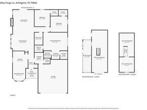 304  Valley Forge Lane , Arlington Texas 76002