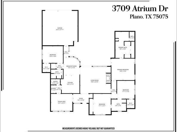 3709  Atrium Drive , Plano Texas 75075