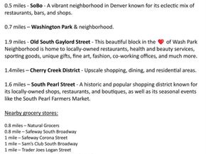 126 S Clarkson Street, Denver CO 80209