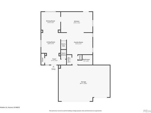 18899 E Whitaker Circle, Aurora CO 80015