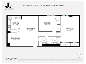 754 East 6th Street 4E, New York NY 10009