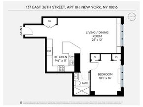 137 East 36th Street 8H, New York NY 10016