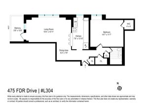 475 Fdr Drive L304, New York NY 10002