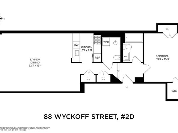 88 Wyckoff Street 2D, Brooklyn NY 11201
