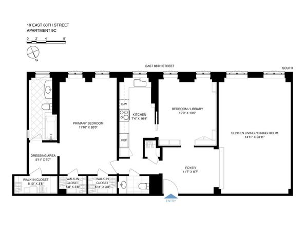 19 East 88th Street 9C, New York NY 10128