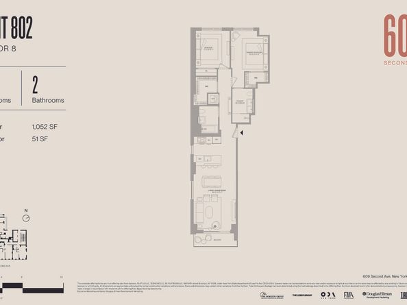 609 2nd Avenue 802, New York NY 10016
