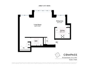 90 Gold Street 21G, New York NY 10038