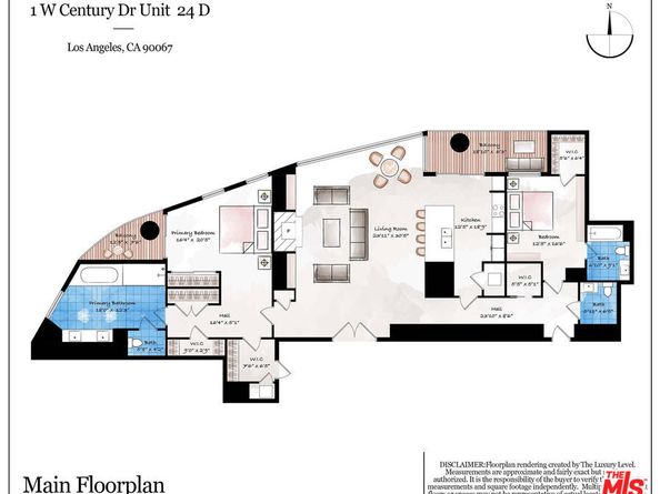 1 W Century Drive 24D, Los Angeles CA 90067