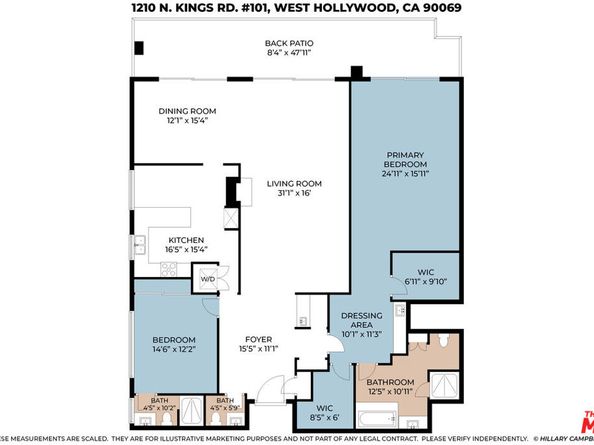 1210 N Kings Road 101, West Hollywood CA 90069