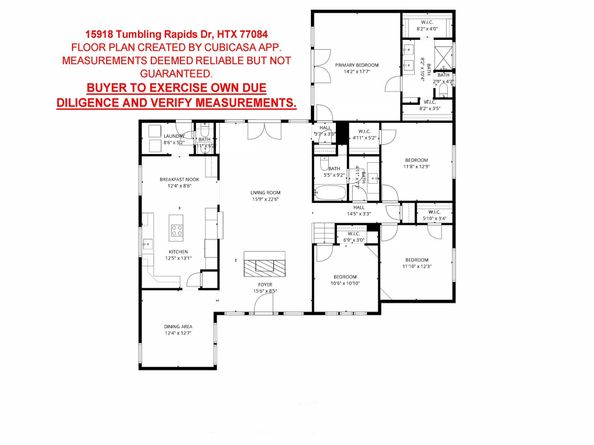 15918 Tumbling Rapids Drive, Houston TX 77084