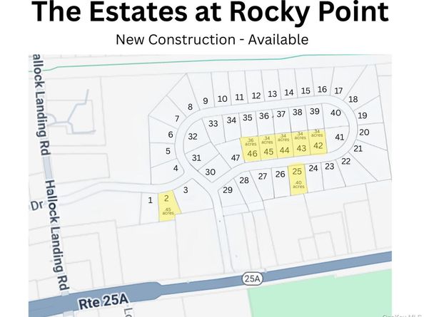 LOT #43 Frans Way, Rocky Point NY 11778