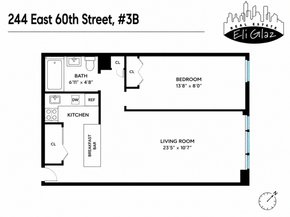 244 East 60th Street 3B, New York NY 10022