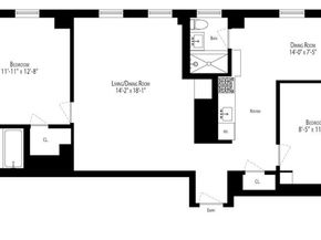 45 Tudor City Place 1117/1118, New York NY 10017
