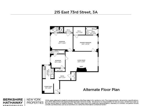 215 East 73rd Street 3A, New York NY 10021