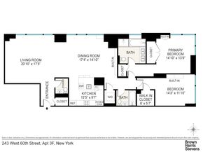 243 West 60th Street 3F, New York NY 10023