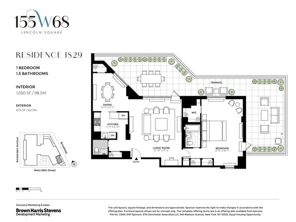 155 West 68th Street 1829, New York NY 10023