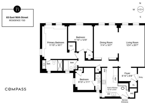 65 East 96th Street 15D, New York NY 10128