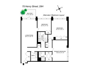 75 Henry Street 29H, Brooklyn NY 11201