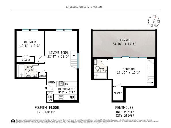 97 Seigel Street PH, Brooklyn NY 11206