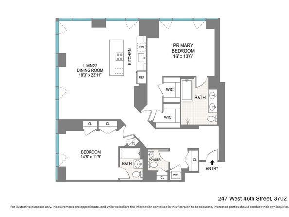 247 West 46th Street 3702, New York NY 10036