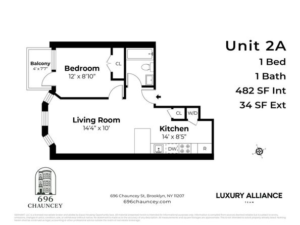 696 Chauncey Street 2A, Brooklyn NY 11207