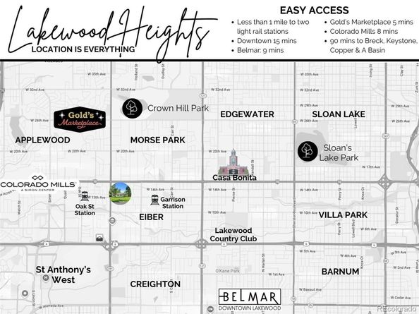 16 Lakewood Heights Drive, Lakewood CO 80215