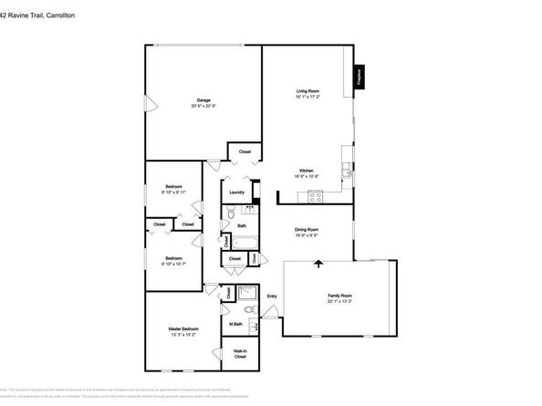 3042  Ravine Trail , Carrollton Texas 75007