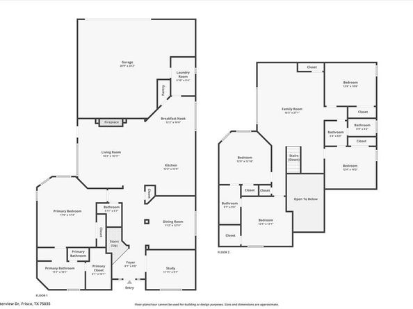 15773  Waterview Drive , Frisco Texas 75035