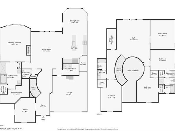 1506  Oak Park Lane , Cedar Hill Texas 75104