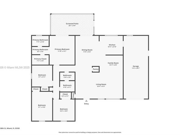 7464 SW 128th Ct, Miami FL 33183