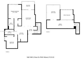 1861 NW S River Dr PH01, Miami FL 33125