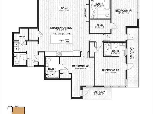 14 Green Street PH1, Brookline MA 02446