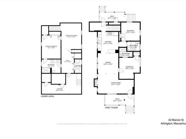 42-44 Warren St 42, Arlington MA 02474