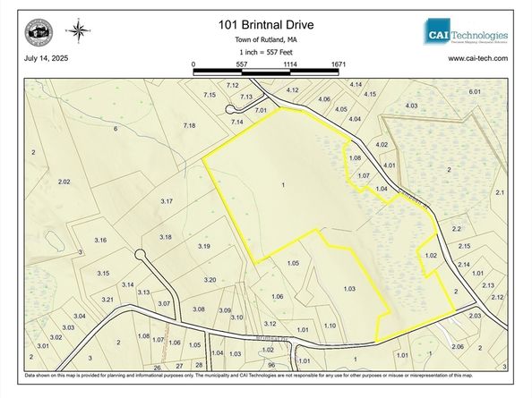 101 Brintnal Drive, Rutland MA 01543