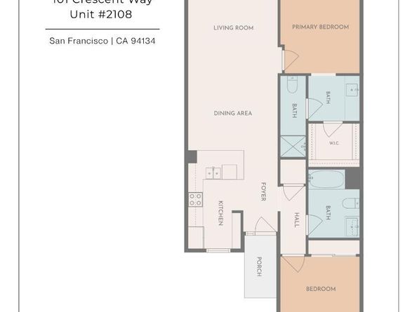 101 Crescent Way 2108, San Francisco CA 94134