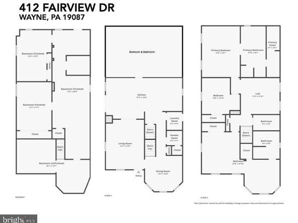 412 Fairview Drive, Wayne PA 19087