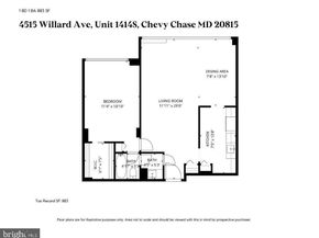 4515 Willard Avenue 1414S, Chevy Chase MD 20815
