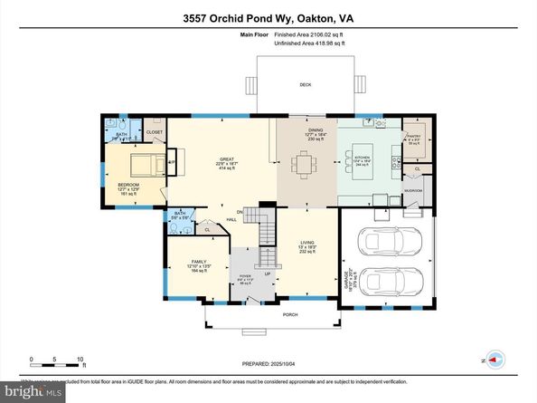3557 Orchid Pond Way, Oakton VA 22124