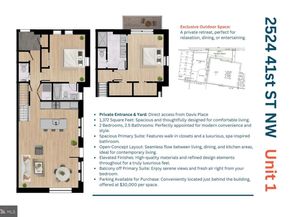 2524 41st Street NW 1, Washington DC 20007