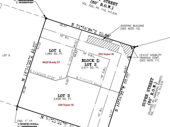 104 Super st lot 3 Brady Street, Houston TX 77011