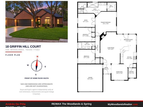 18 Griffin Hill Court, The Woodlands TX 77382