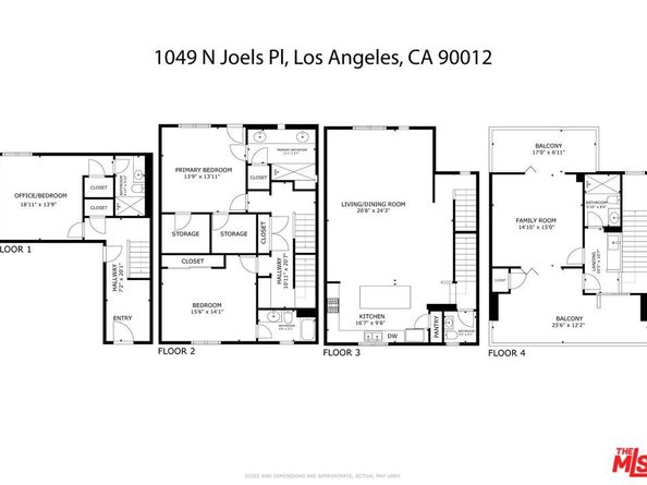 1049 N Joels Place, Los Angeles CA 90012
