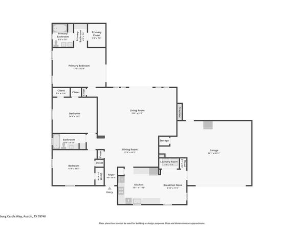 2505 Comburg Castle WAY, Austin TX 78748