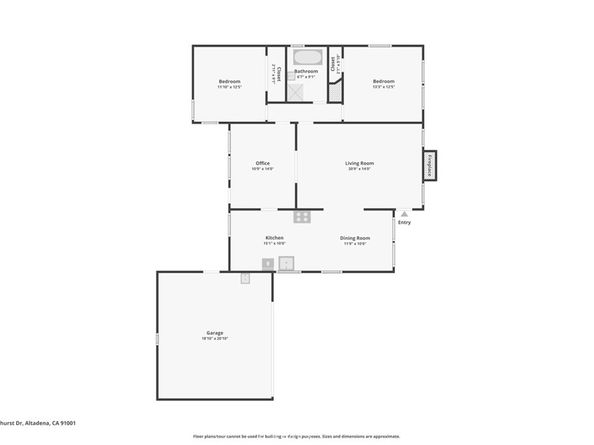 738 Stonehurst Drive, Altadena CA 91001